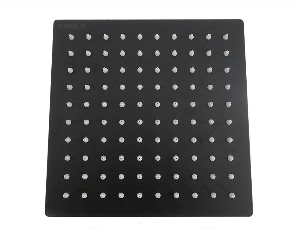 ELEGANT BLACK SHOWER 300 x 300 MM (12x12)