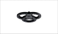 Yoyo Black ABS Overhead Shower 200 MM (8")