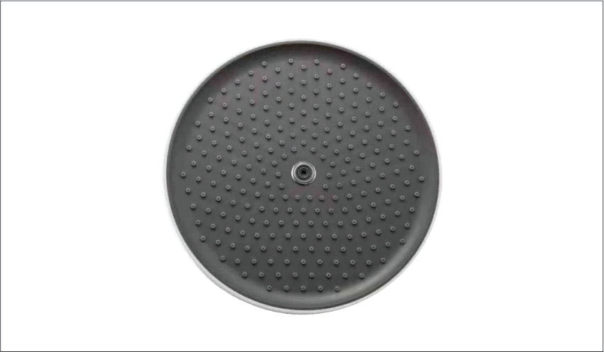 Siri ABS Overhead Shower 250x250 MM (10")