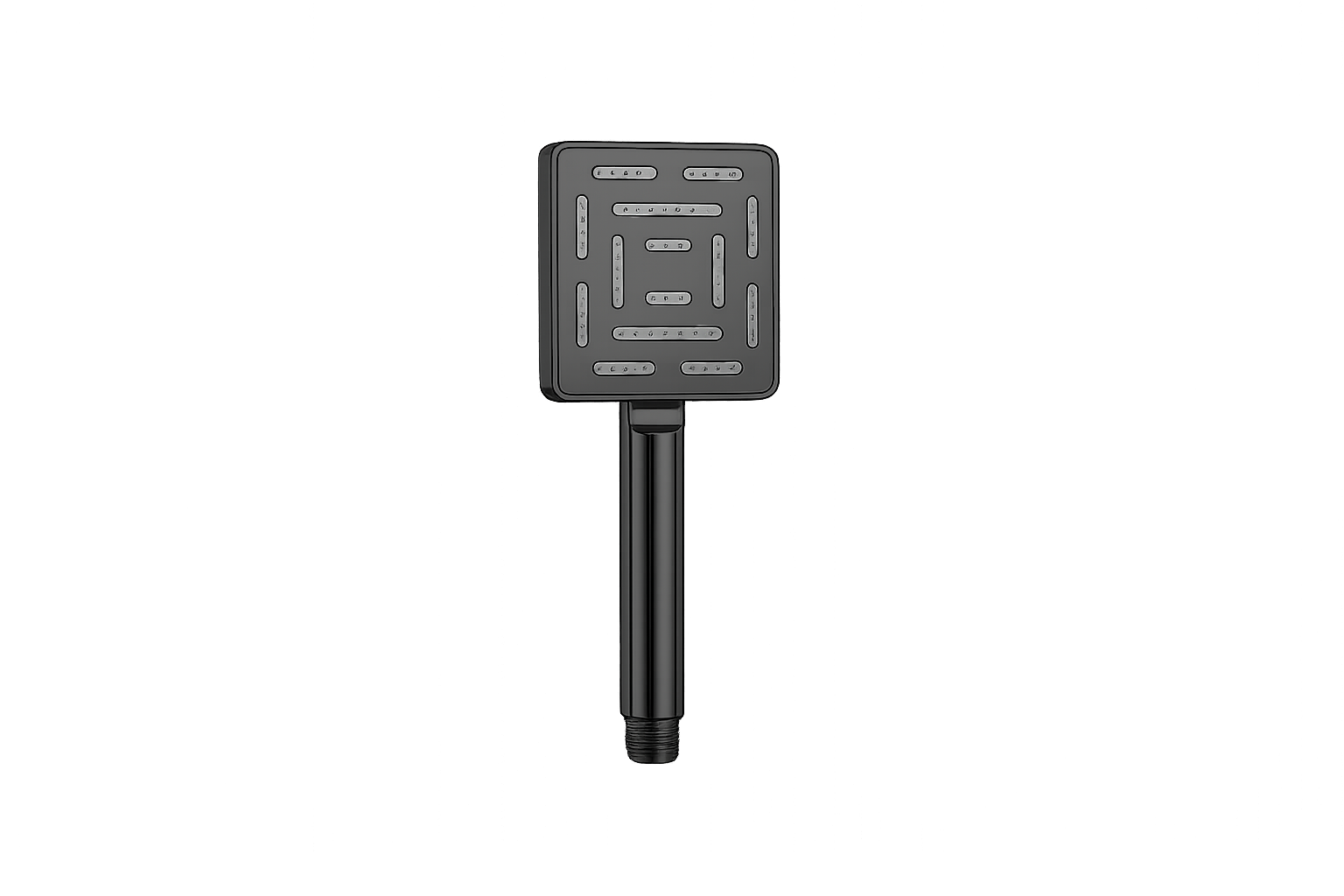 TELEPHONIC SHOWER SET MAZE SQUAR BLACK