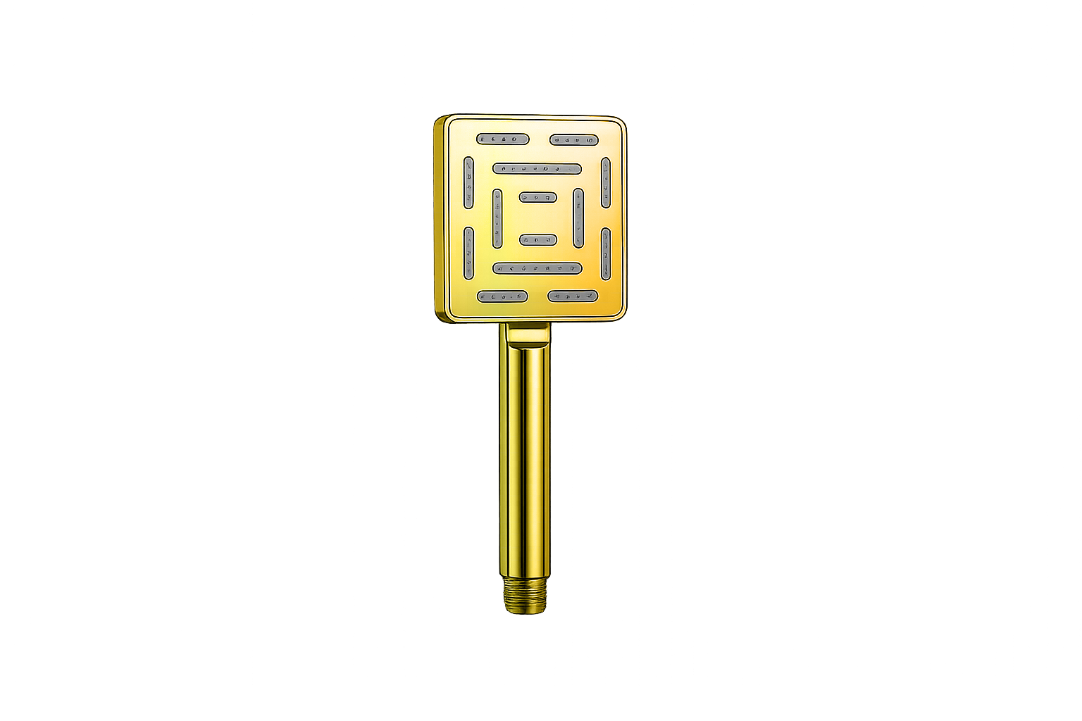 TELEPHONIC SHOWER SET MAZE SQUARE GOLD