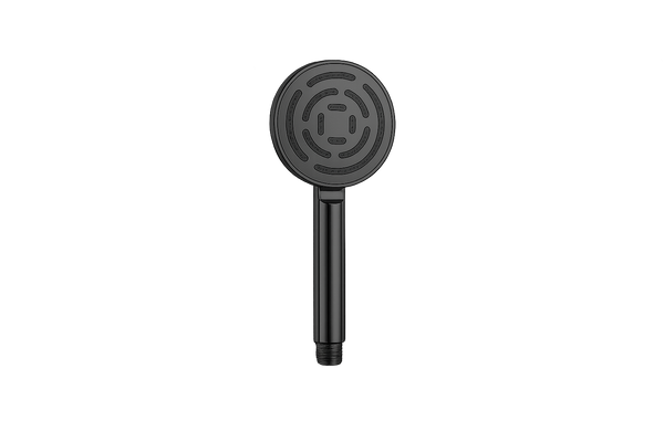 TELEPHONIC SHOWER SET MAZE ROUND BLACK