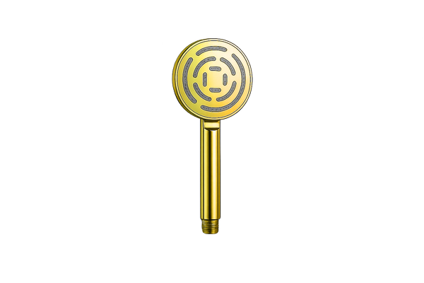 TELEPHONIC SHOWER SET MAZE ROUND GOLD