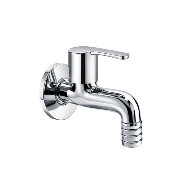 Bib Cock Nozzle 1/2 X 3/4 With Wall Flange
