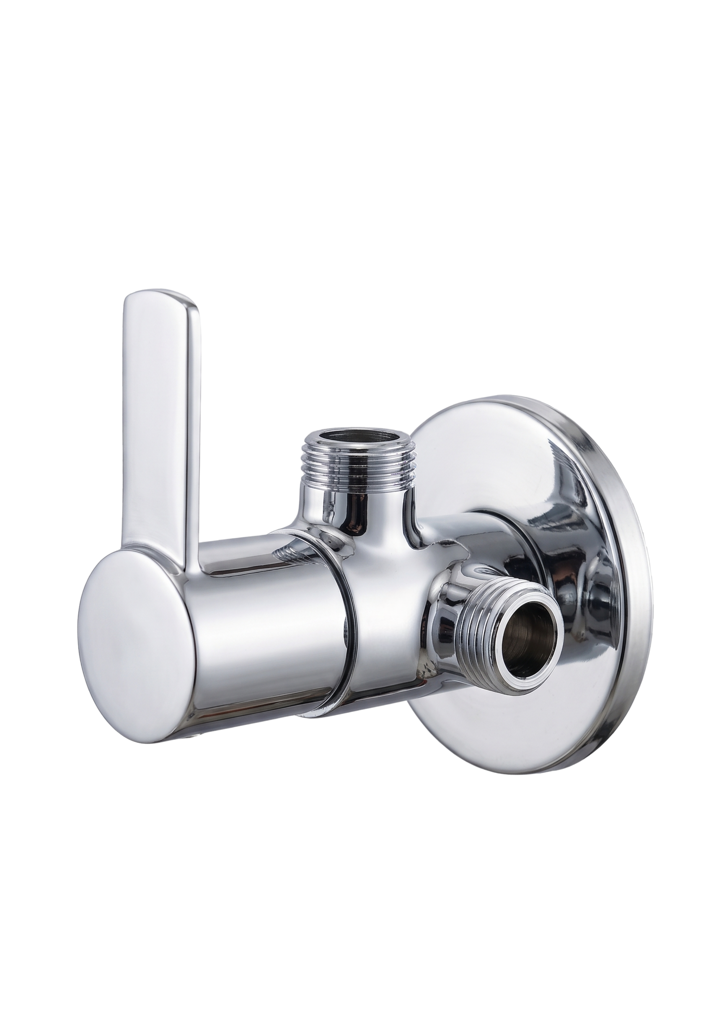 Angle Valve Two In One With Wall Flange