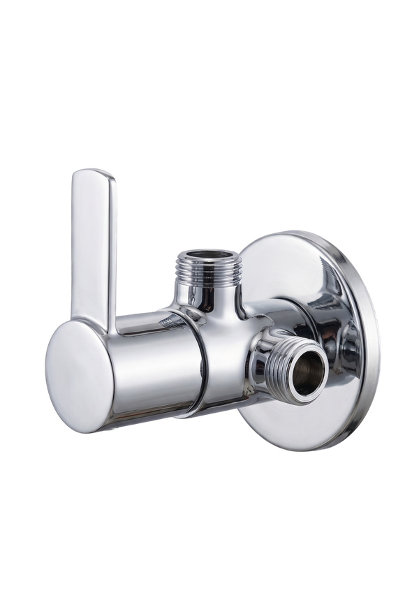 Angle Valve Two In One With Wall Flange