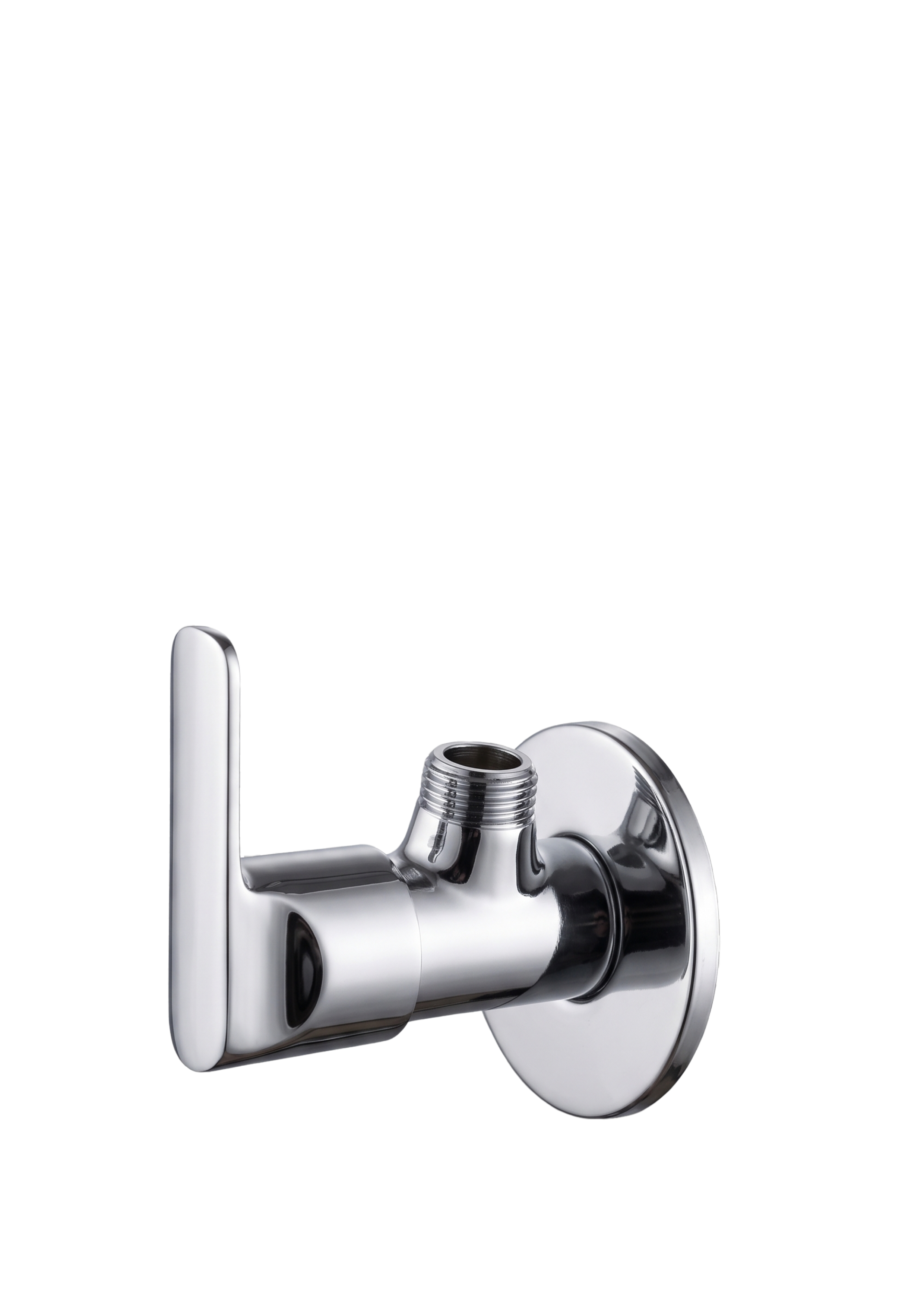 Angle Valve With Wall Flange
