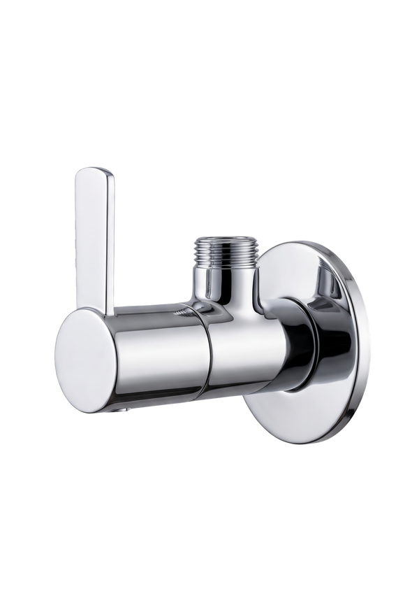 Angle Valve With Wall Flange