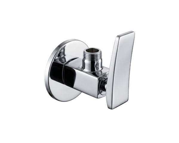 Angle Valve With Wall Flange