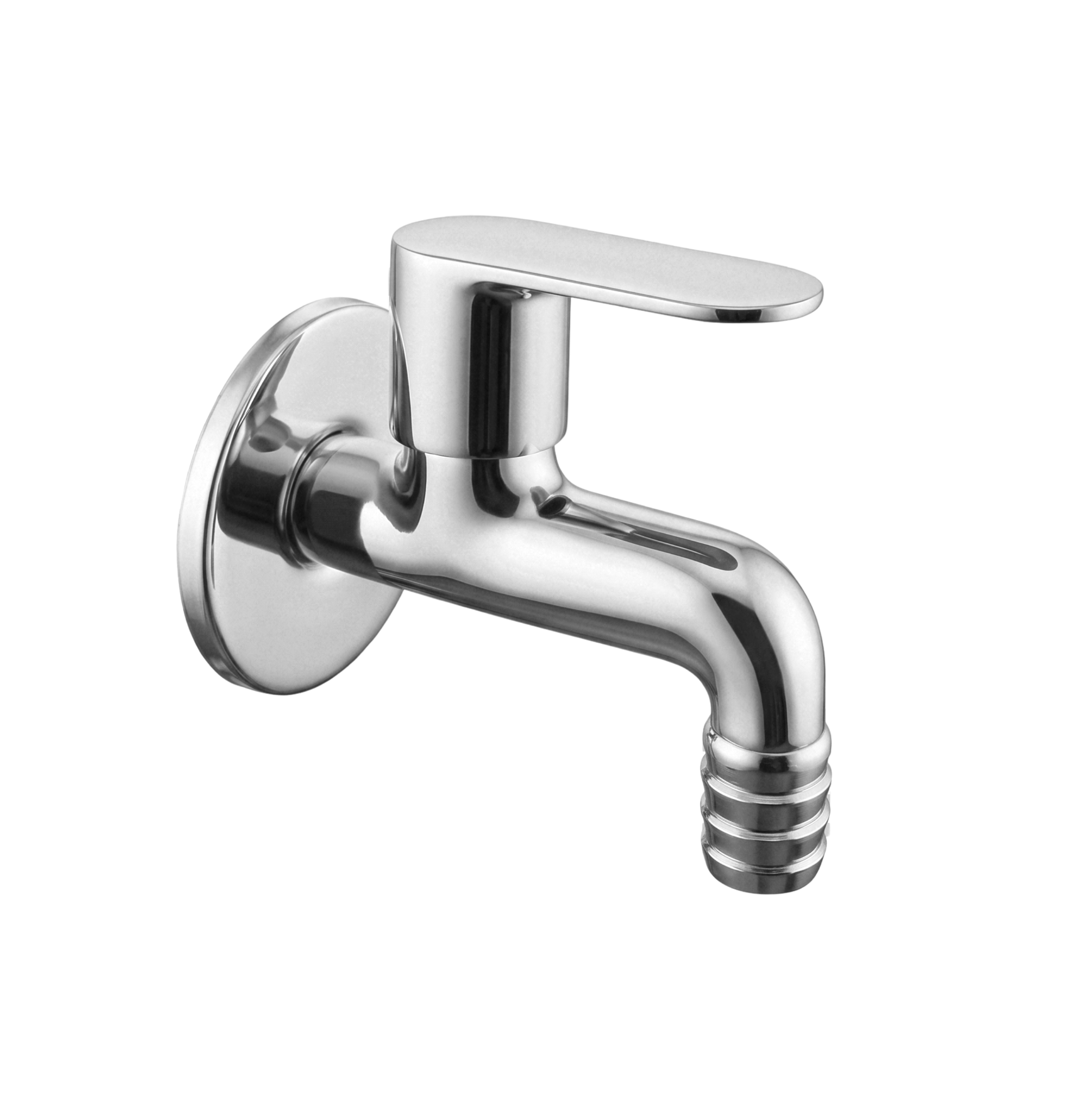 Bib Cock Nozzle 1/2 X 3/4 With Wall Flange