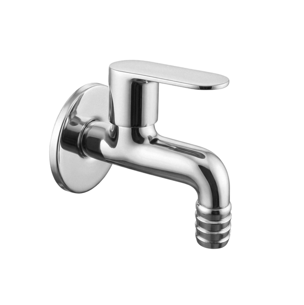 Bib Cock Nozzle 1/2 X 3/4 With Wall Flange