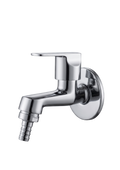 Bib Cock Nozzle With Wall Flange