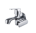 Bib Cock Two In One With Wall Flange