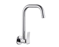 Sink Cock U Shaped Swivel Spout And Wall Flange