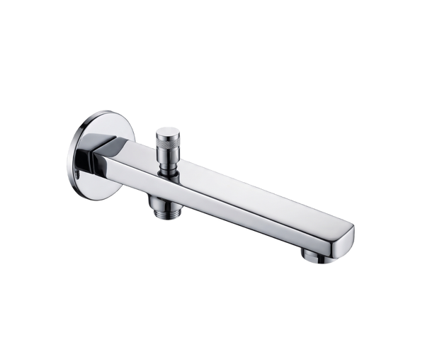 Wall Spout With Wall Flange&nbsp;And Neoperl Button&nbsp;Arrangement For&nbsp;Telephonic Shower