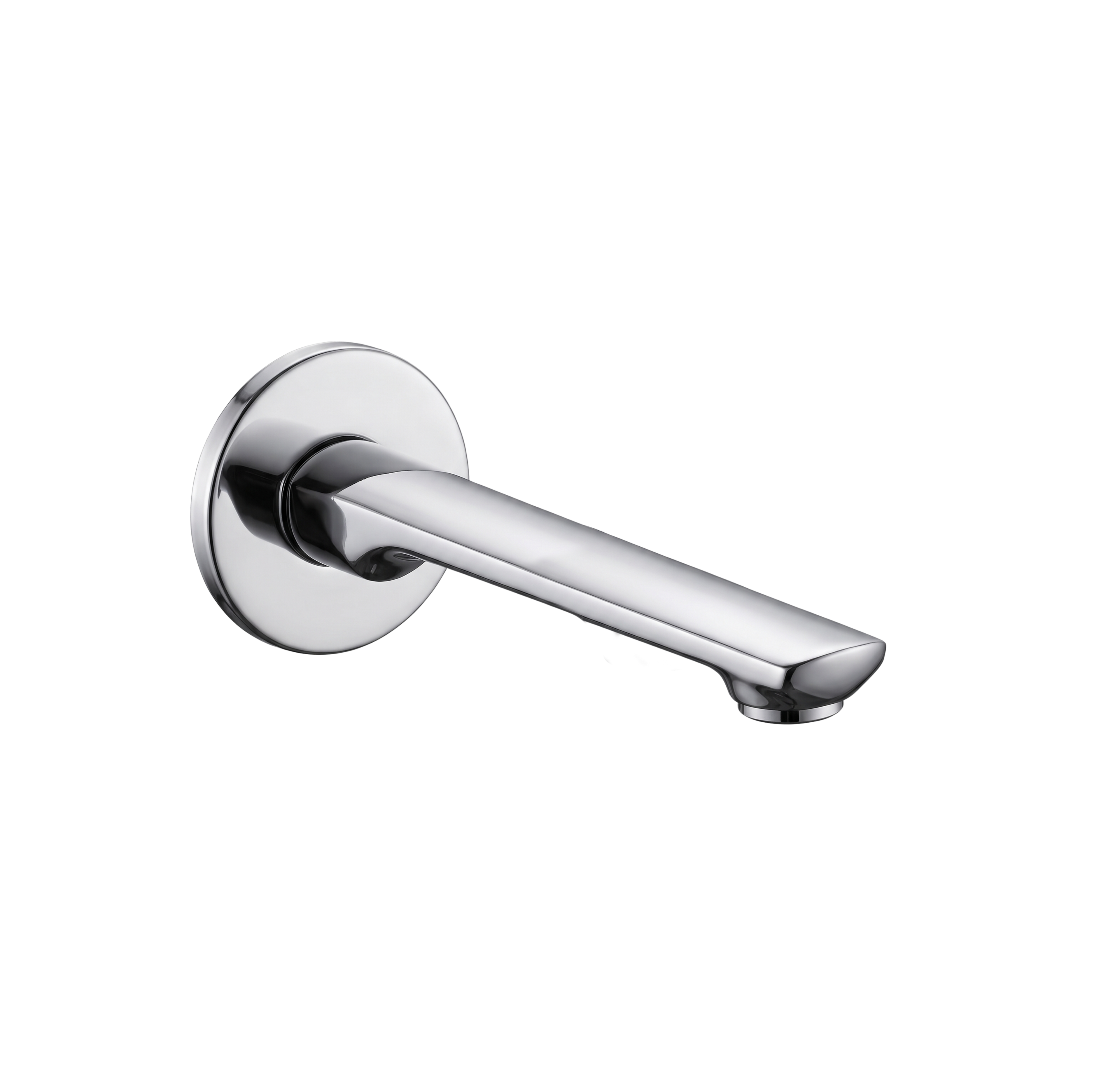 Wall Spout With Wall Flange
