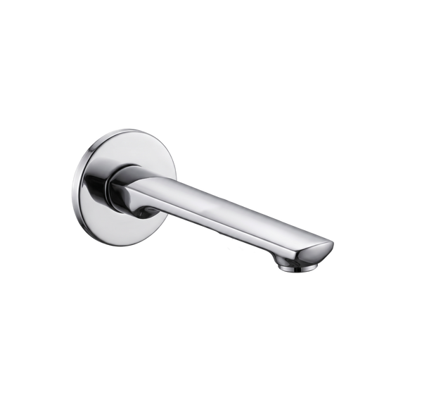 Wall Spout With Wall Flange