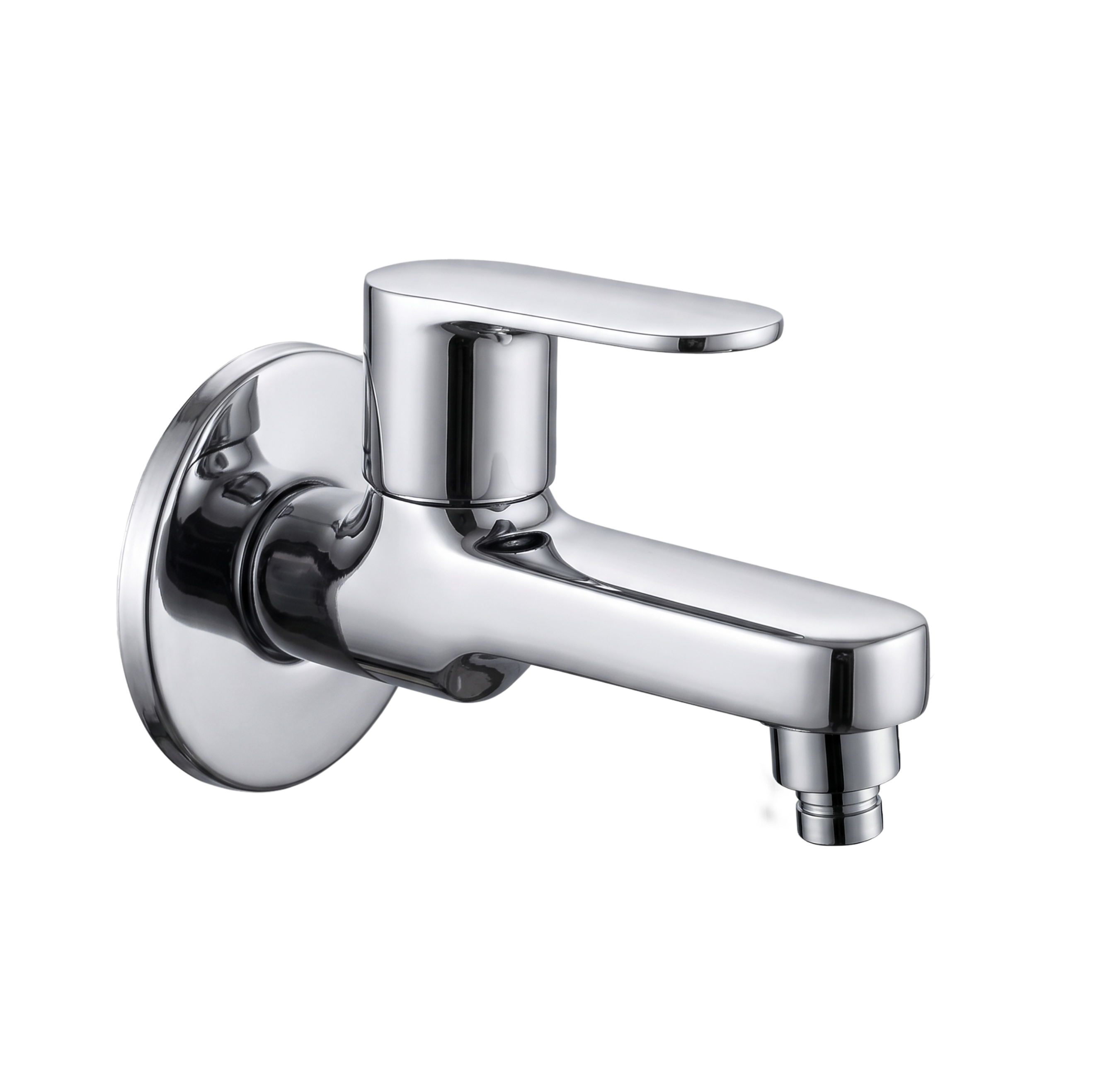 Washing Cock With Wall Flange