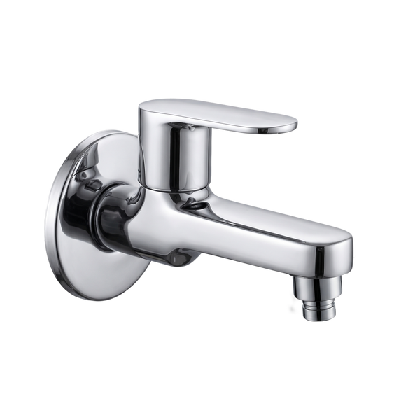 Washing Cock With Wall Flange
