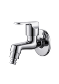 Washing Cock With Wall Flange