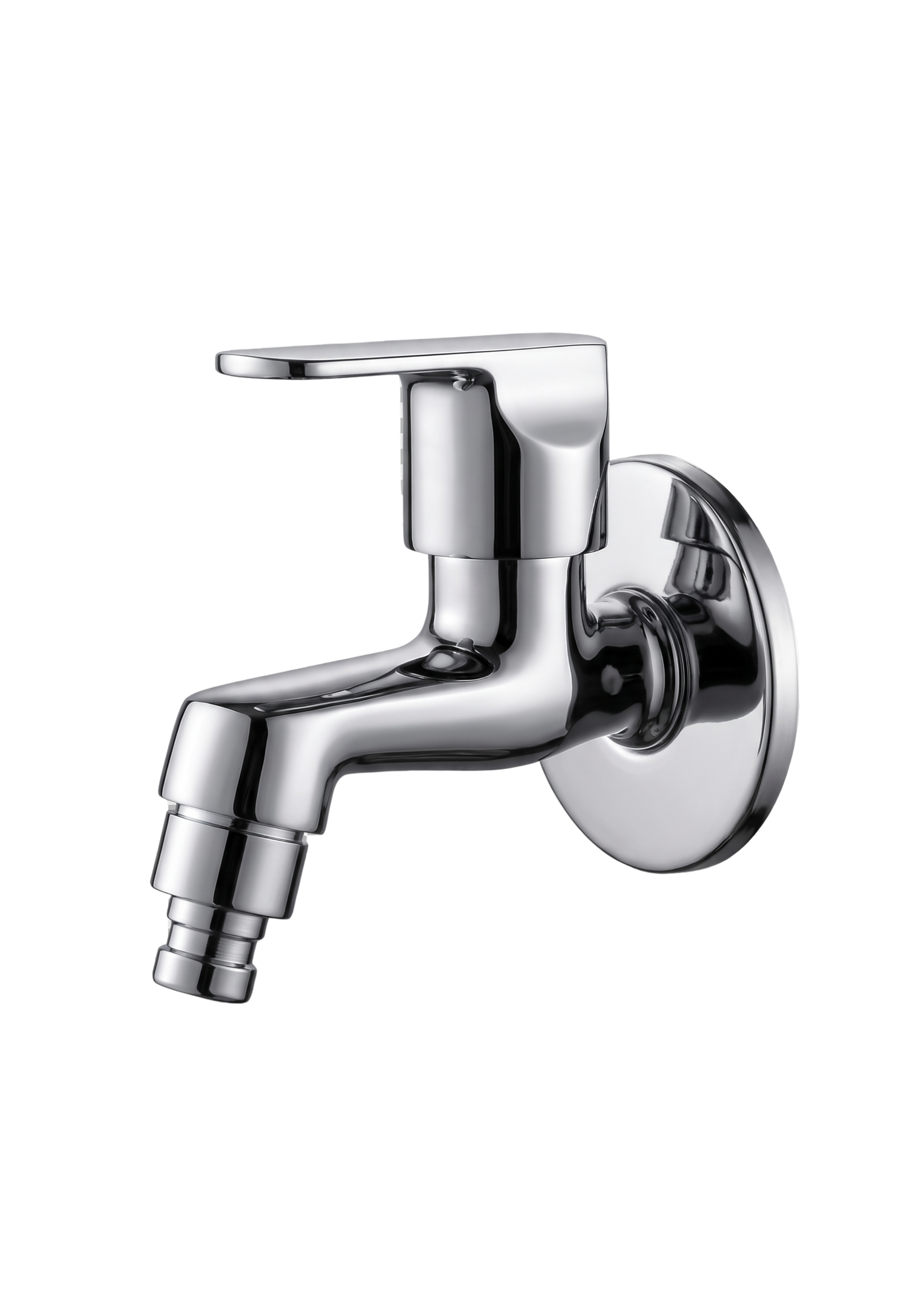 Washing Cock With Wall Flange