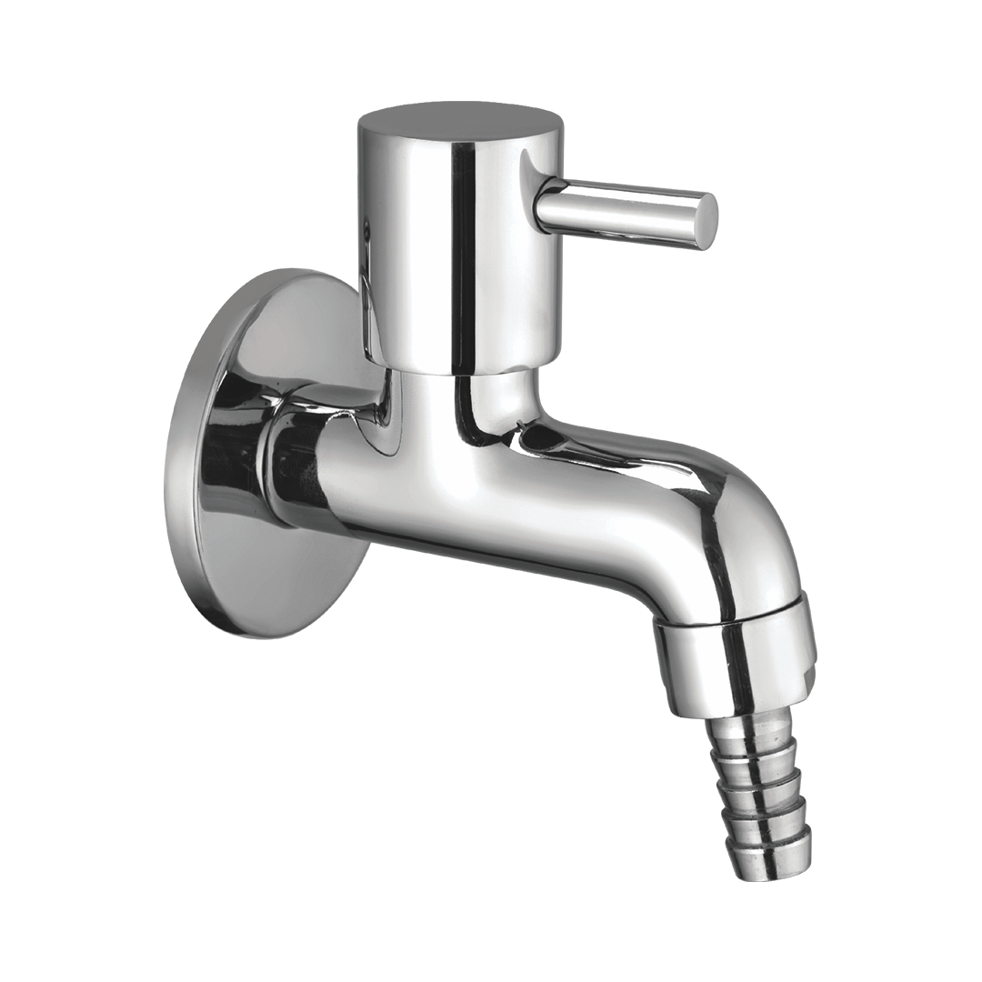 Bib Cock Nozzle With Wall Flange