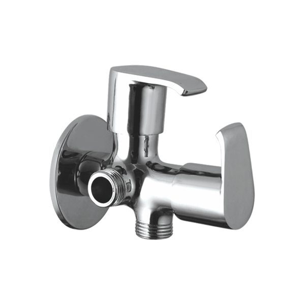 Angle Valve Two In One With Wall Flange