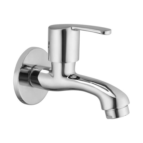Bib Cock Long Nose With Wall Flange