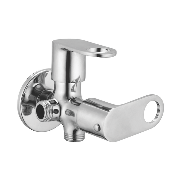 Angle Valve Two In One With Wall Flange
