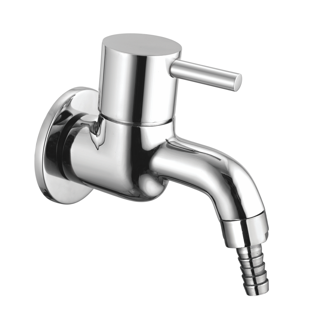 Bib Cock Nozzle With Wall Flange