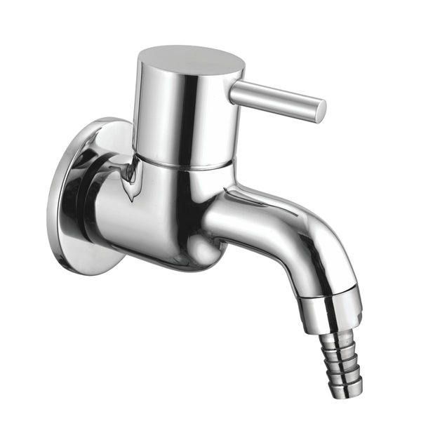 Bib Cock Nozzle With Wall Flange
