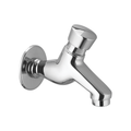 Auto Closing Bib Cock With Wall Flange
