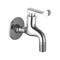 Bib Cock Nozzle 1/2 X 3/4  With Wall Flange