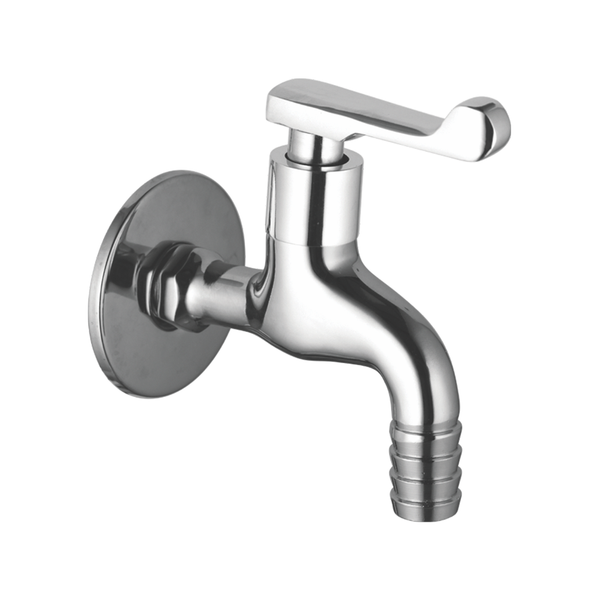 Bib Cock Nozzle 1/2 X 3/4  With Wall Flange