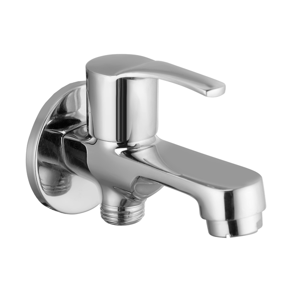 Bib Cock Two In One With Wall Flange