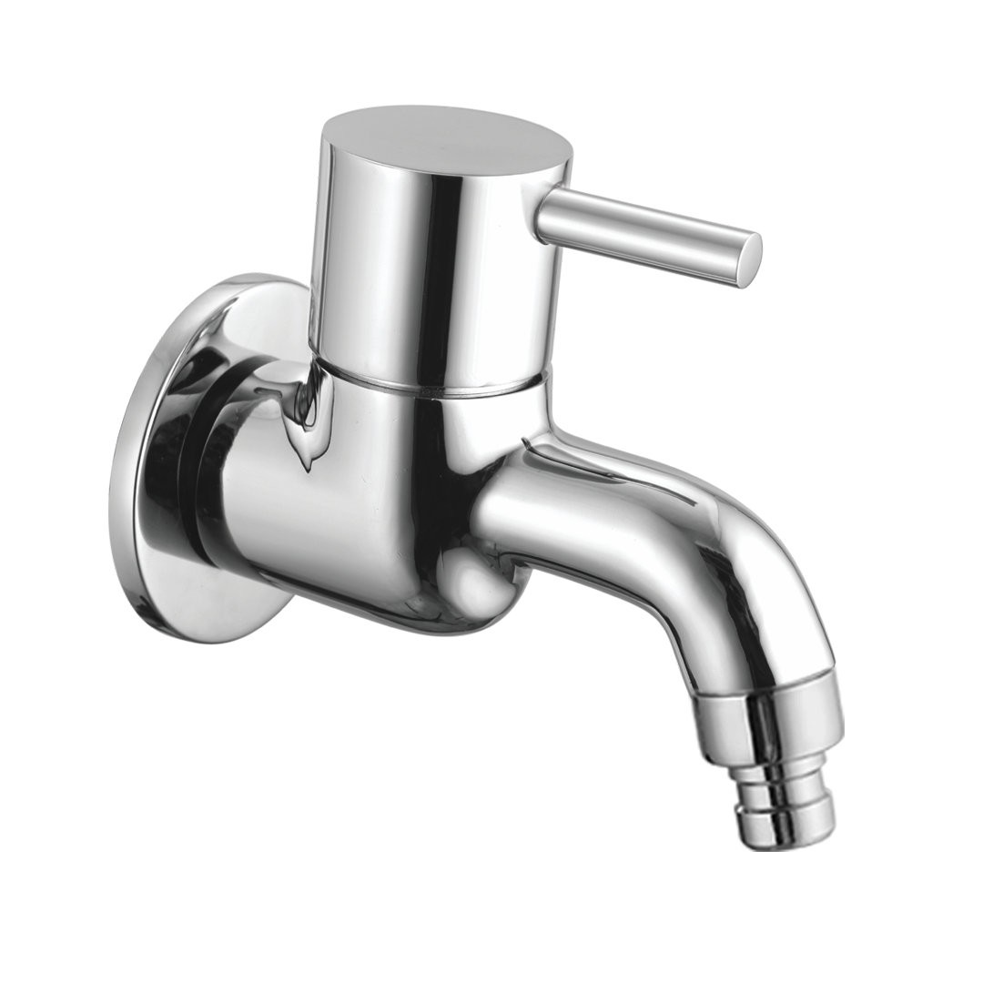 Washing Cock With Wall Flange