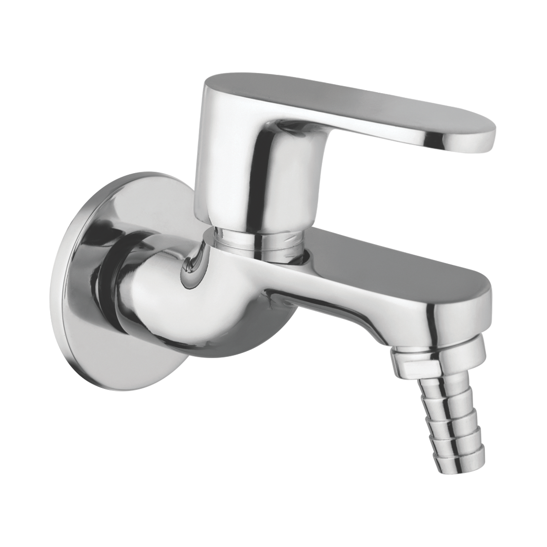 Bib Cock Nozzle With Wall Flange