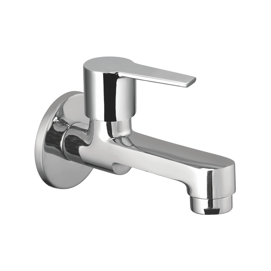 Bib Cock Long Nose With Wall Flange