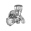 Bib Cock Two In One With Wall Flange