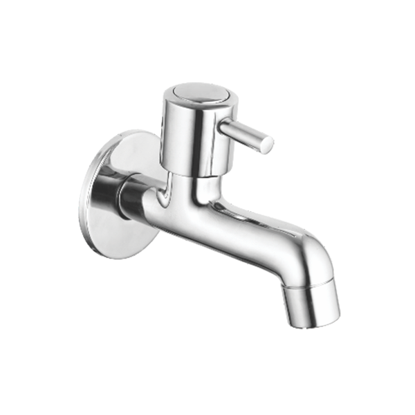 Bib Cock Long Nose With Wall Flange