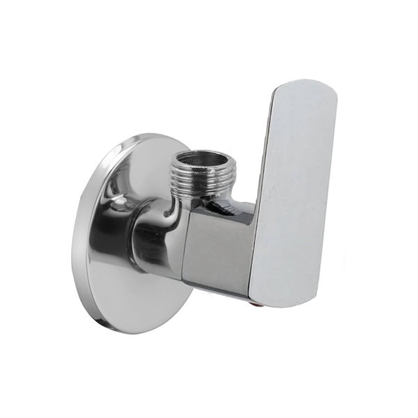 Angle Valve With Wall Flange
