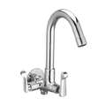 Sink Cock Two In One With Wall Flange