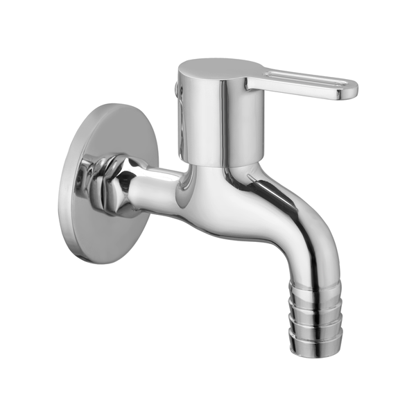Bib Cock Nozzle 1/2 X 3/4 With Wall Flange