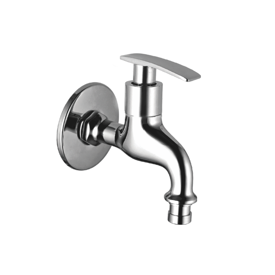 Washing Cock With Wall Flange