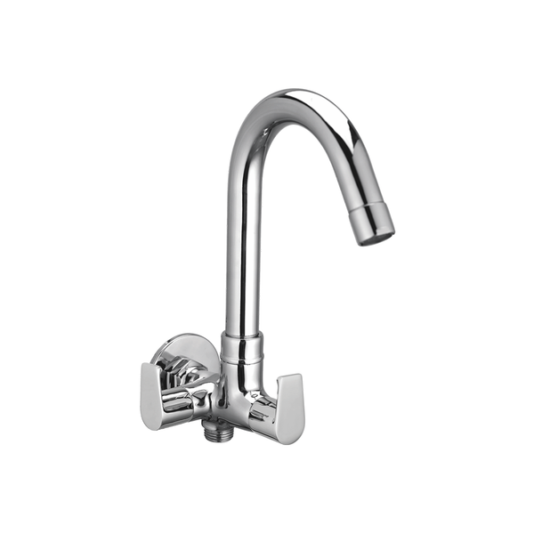 Sink Cock Two In One With Wall Flange