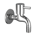 Bib Cock Nozzle 1/2 X 3/4  With Wall Flange