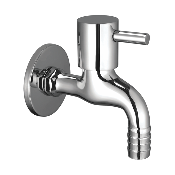 Bib Cock Nozzle 1/2 X 3/4  With Wall Flange