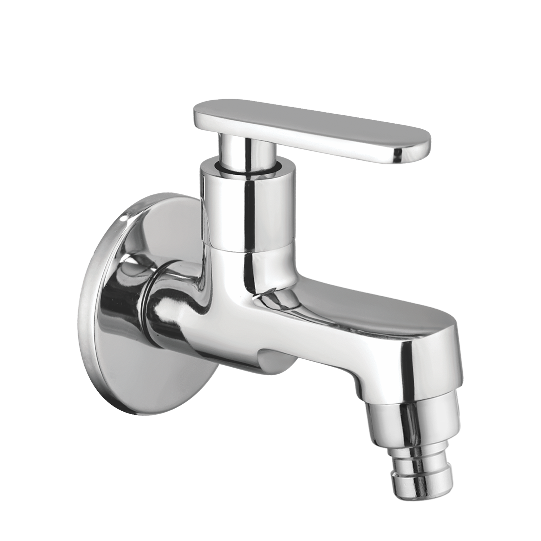 Washing Cock With Wall Flange