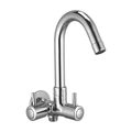 Sink Cock Two In One With Wall Flange