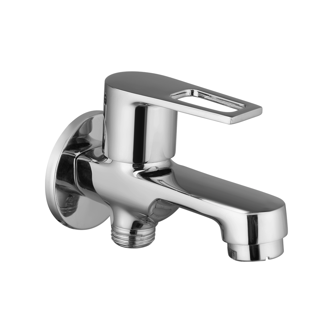 Bib Cock Two In One With Wall Flange